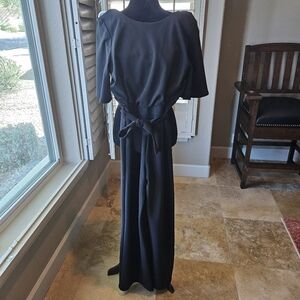 Quiz Black Short Sleeved Pantsuit